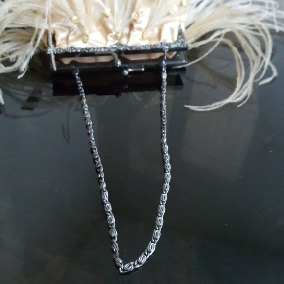 Gold beaded evening, satin bag, with fringes - Picture 4 of 7